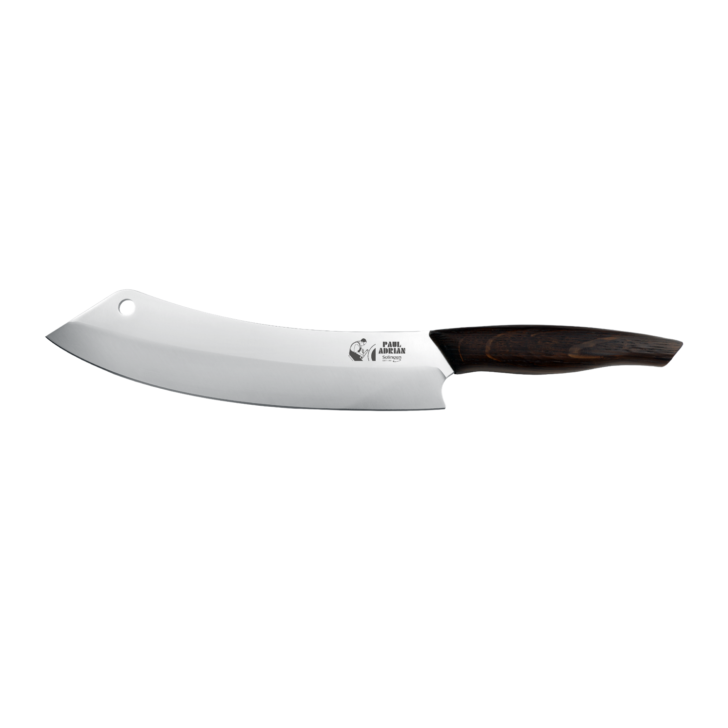 Hochwertiges Messer für die Grillküche, geeignet zum Hacken und Schneiden von Grillgut und Kräutern.