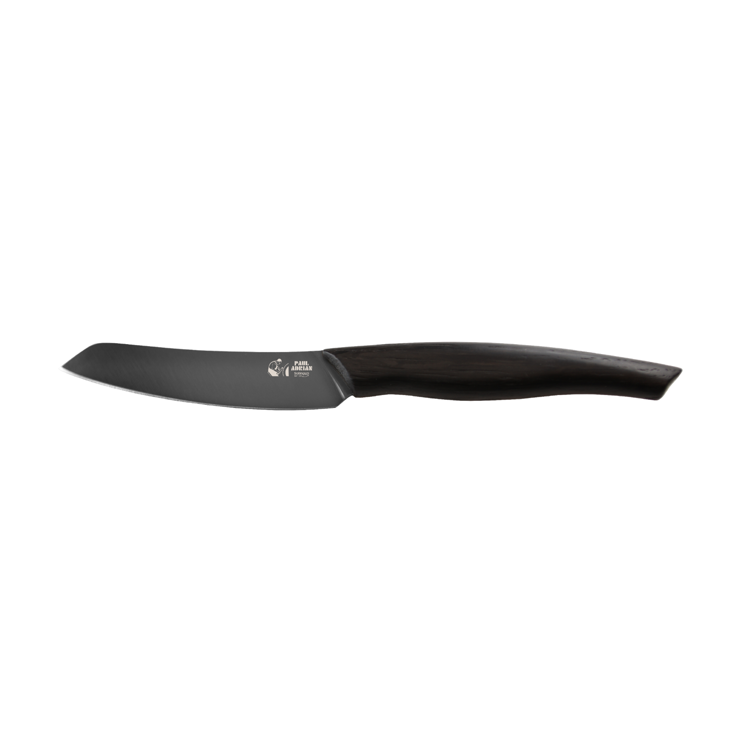 Beluga Officemesser mit elegantem Mooreichenholzgriff und scharfer Klinge, ideal für vielseitige Anwendungen im Büro.
