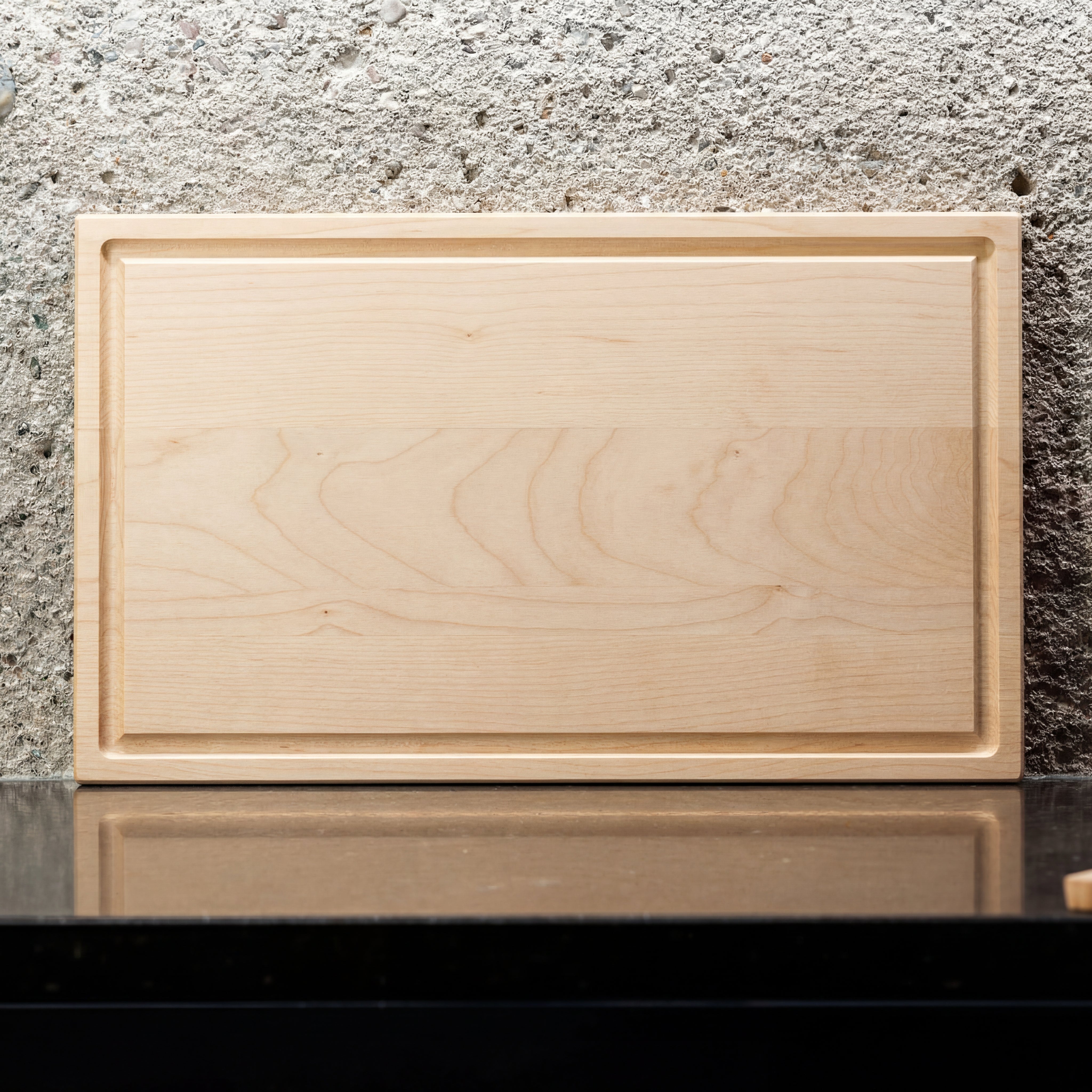 Planche à découper en bois de fil de chêne
