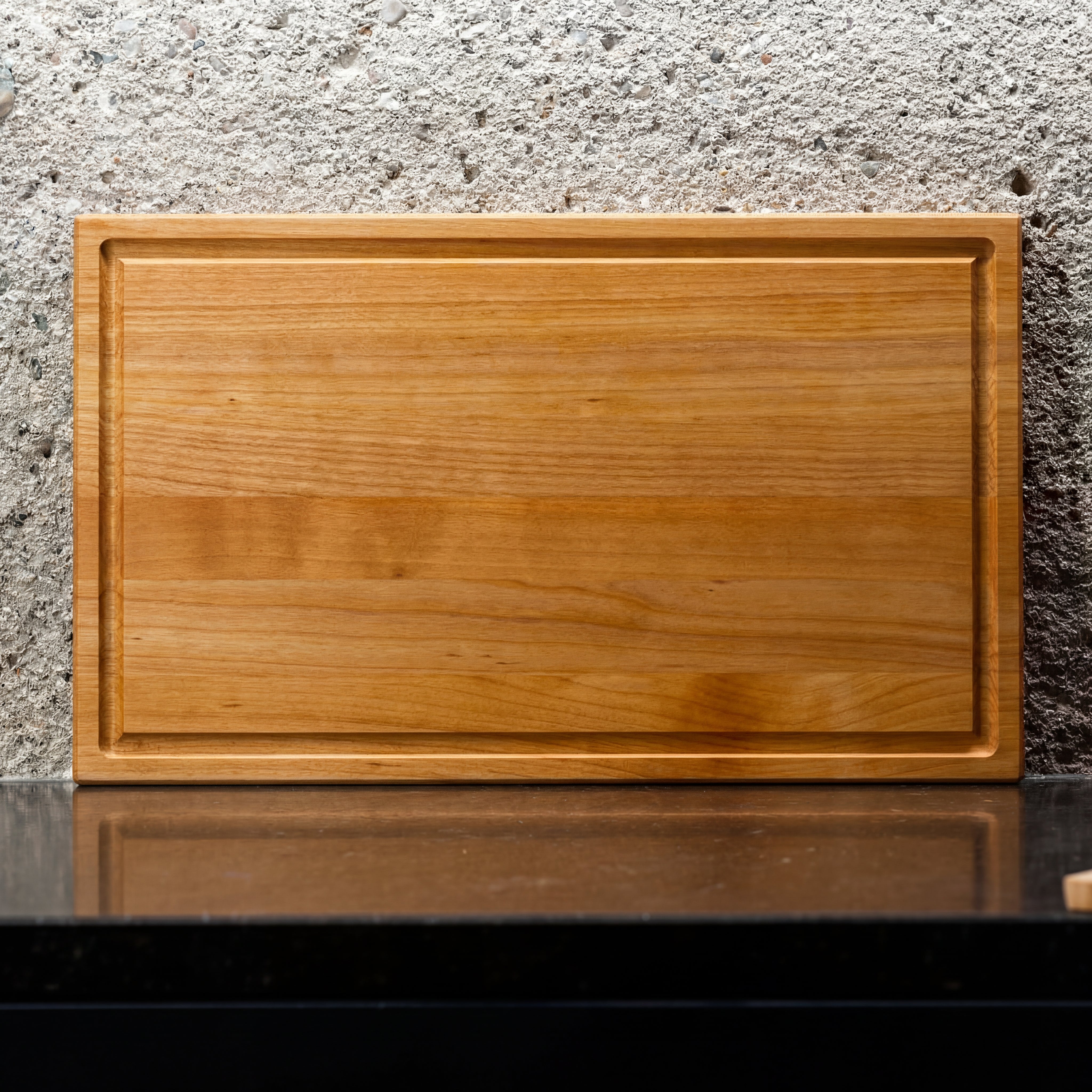 Planche à découper en bois de fil de chêne